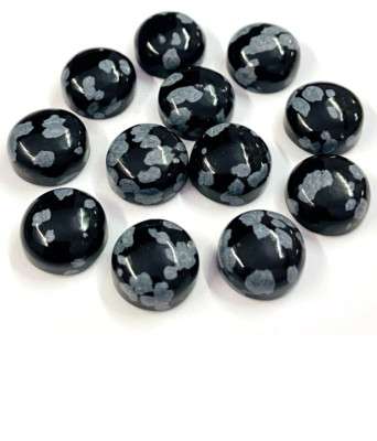 Natural Snowflake of smooth round Calibrated Loose Gemstone 4mm to 20mm Jewelry.