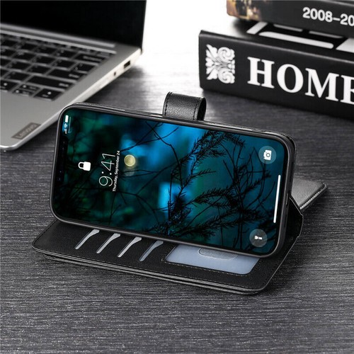 Flip Card Wallet Leather Phone Case For Samsung S23 S22 S21 S20 A52 A23 A53 5G - 第 18/84 張圖片