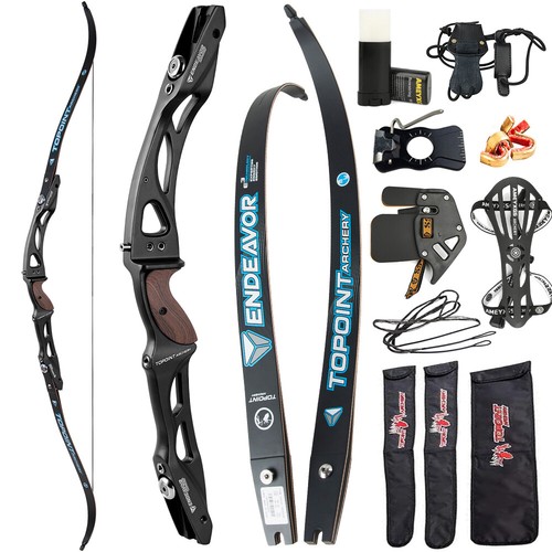 ILF Recurvebogen Set 66 68 70 Zoll Sportbogen 18-44lbs Bogenschießen Jagdbogen - Picture 12 of 19