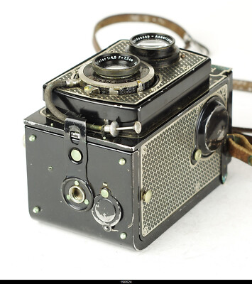 Appareil Photo Rolleicord I Art Déco – Triotar 75mm F/4.5, état Fonctionnel
