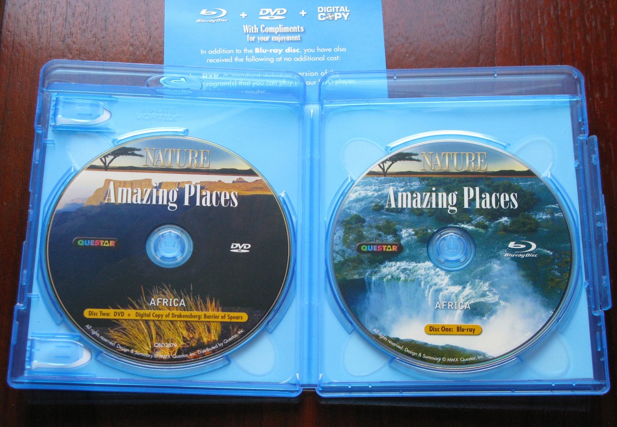 Nature: Amazing Places - Africa Widescreen Blu-ray+DVD+Digital