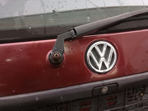 VW Golf III original Heckklappe mit Scheibe C3T Indianrot Bj 1994 - Bild 5 von 5