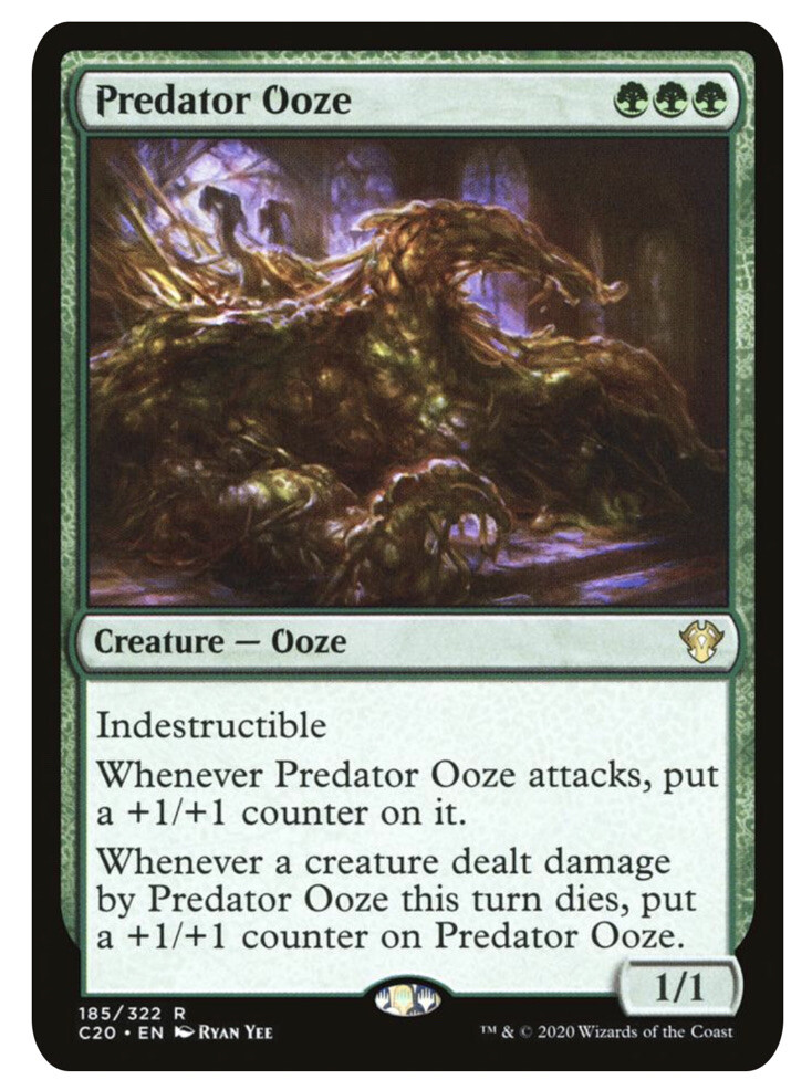 MTG+Predator+Ooze+Commander+2020+185%2F322+Regular+Rare for sale online ...