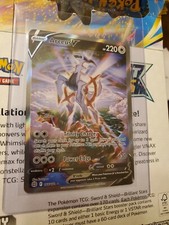 Pokemon Aceus V Alt Art Brilliant Stars 166/172 fresh pack to sleeve