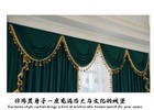 custom thick Italy velvet dark green cloth blackout curtain valance drape C1458*