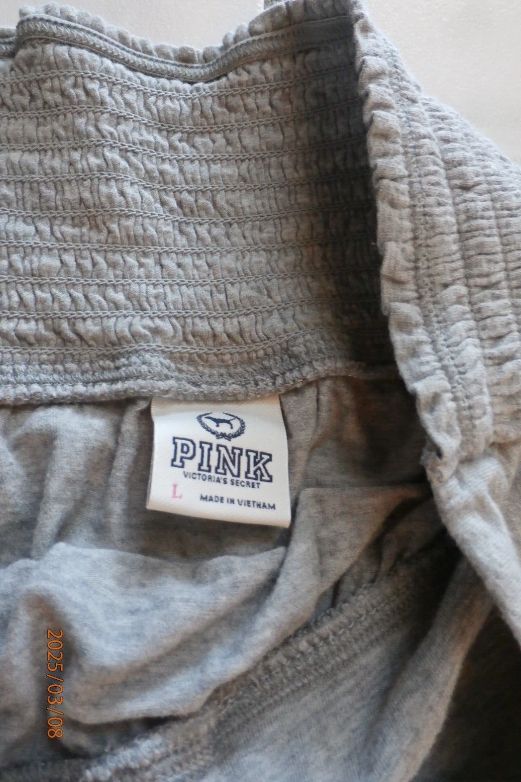 UNDERCOVER Victorias Secret ROSA abito donna grande Y2K anni 90 volant senza spalline babydoll G882