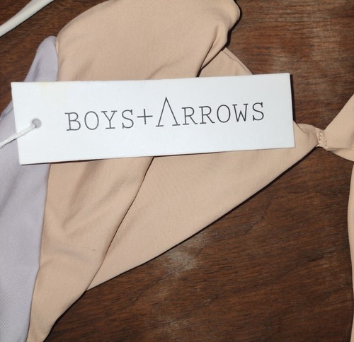 NWT Boys + Arrows Champagne Charmaine Ombre One Piece Swimsuit Large - Picture 11 of 12