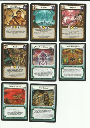 Uncommons AD Ambition's Debt L5R CCG Legend of the Five Rings - Picture 34 of 45