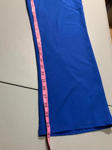 4Flex Women's Scrub Set Navy Blue Pockets Drawstring VNeck Size XL - Picture 14 of 14