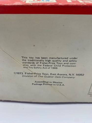 Jenny Doll 1973 #201 Lapsitter NIB Fisher Price (CT) - Picture 7 of 8