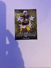 Josh Allen Rookie Card 2018 Leaf Draft Field Generals FG03 Buffalo Bills RC