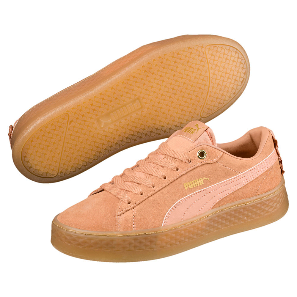 Puma Smash Platform Frill 40.5 Damen Plateau Sneaker apricot Suede NEU Puma Smash Platform Platform Platform Frill 40.5 Damen Plateau Sneaker apricot Suede NEU a7a4ef