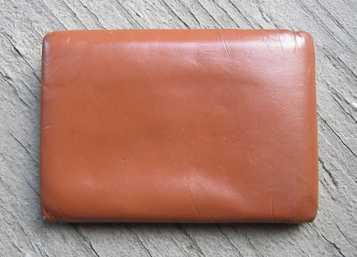VINTAGE BSA BOY SCOUTS OF AMERICA GENUINE TOP GRAIN COWHIDE BIFOLD WALLET - Picture 4 of 17