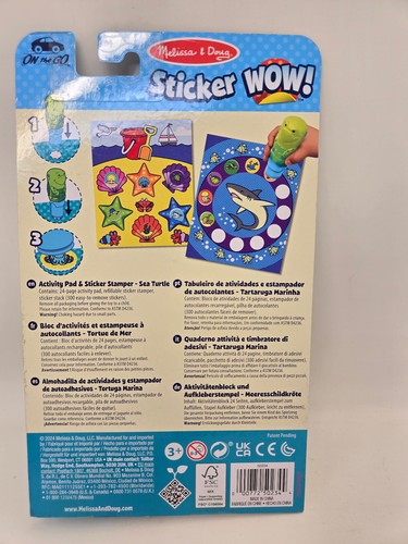 Melissa & Doug On The Go Activity Pads Set of 3 Sticker/Scratch/Game NEW! - Picture 3 of 7