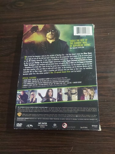 Arrow The Complete Third Season (DVD, 2014 Warner Brothers) Stephen Amell - Picture 2 of 6