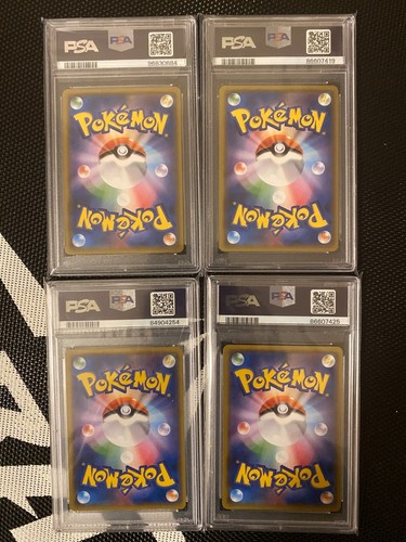 PSA10 Yokohama's Pikachu ALL 4 Complete Set Pokemon Card Japanese Promo - Picture 2 of 2