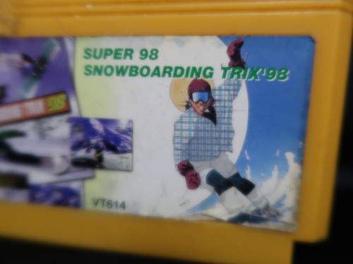 Snowboarding Trix 98 Super - Famiclone Famicom 60 pin Nes Cartridge 8 bit Rare - Picture 3 of 5