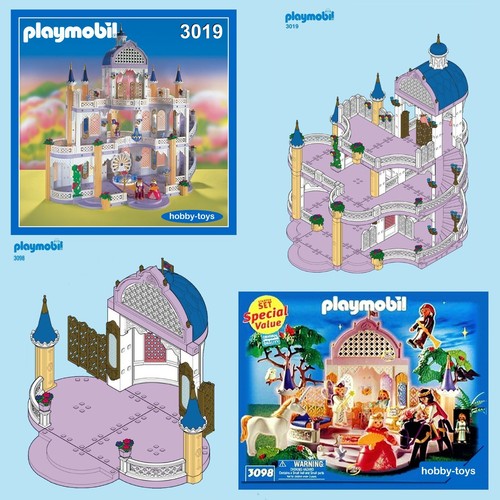 * Playmobil * PRINCESS CASTLE 3019 3020 3098 9879 * SPARE PARTS SERVICE * - Picture 1 of 108