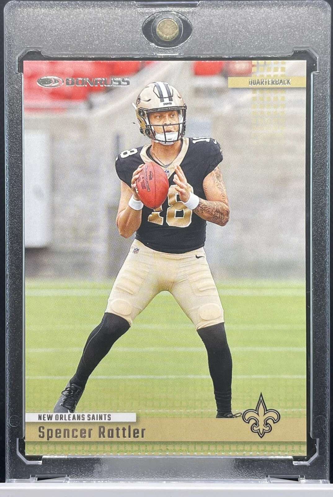 Spencer Rattler trading card