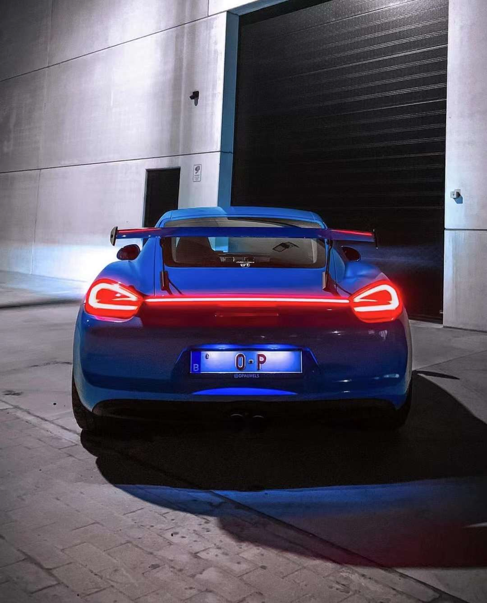 Full-width light kit for Porsche 981 Boxster/Cayman/Spider/GT4