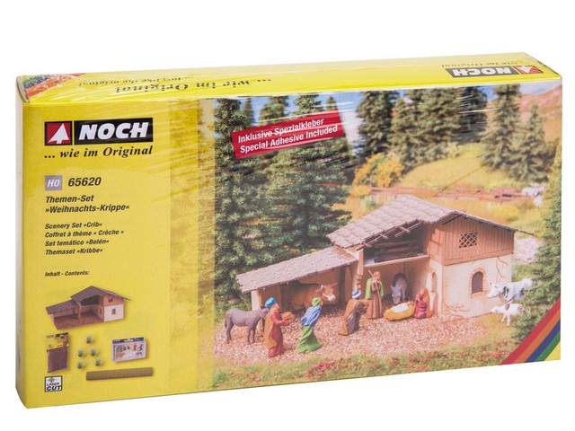 Noch 65620 Scenery Set Christmas Crib Coloured For Sale Online Ebay
