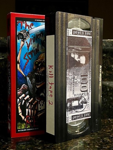 THE VIOLENT HOMICIDAL SERIAL KILLER KILL TAPE 2 POSER ROT VIDEO CASSETTE SOV VHS - Picture 5 of 5