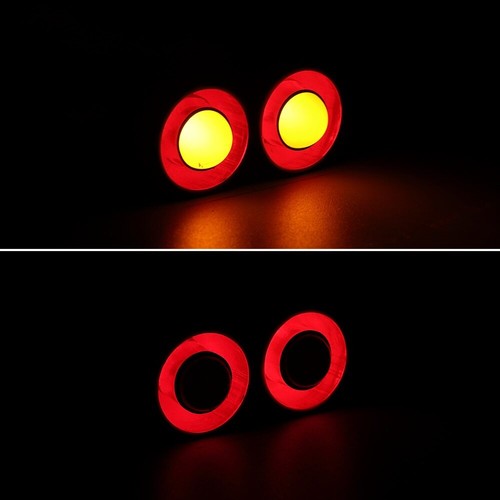 10/13/17/22mm Headlight LED Lights for Axial SCX10 90046 1/10 RC Rock Crawler Ca - Picture 40 of 47