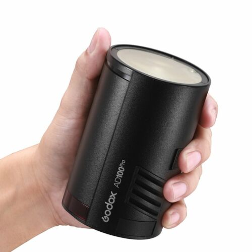 Godox AD100Pro 100Ws Outdoor Pocket Flash Light+1/4'' Handle Grip Holder Kit - Picture 3 of 12