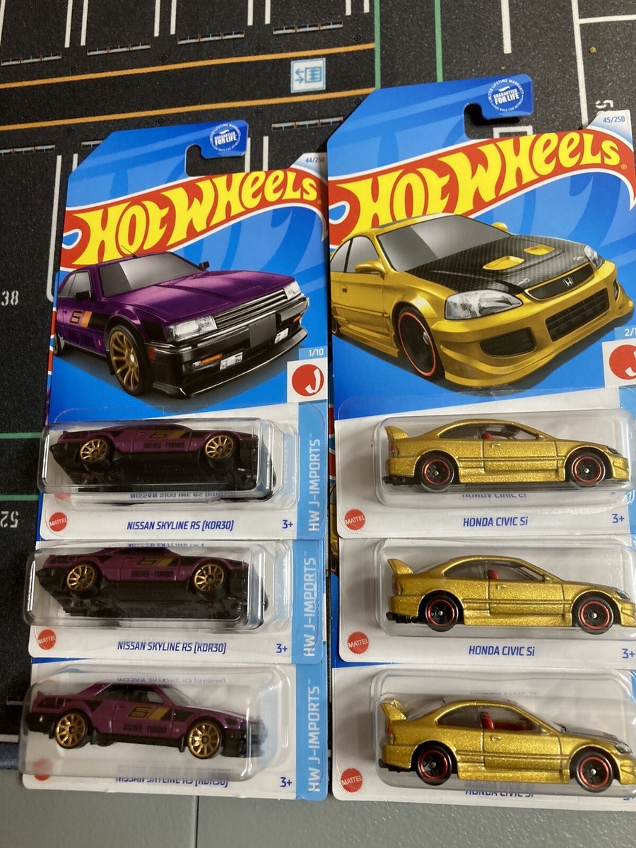 ホットウィール Honda Civic SI & Nissan Z セット Amazon | ホットウィール(Hot Wheels) ベーシックカー ホンダ