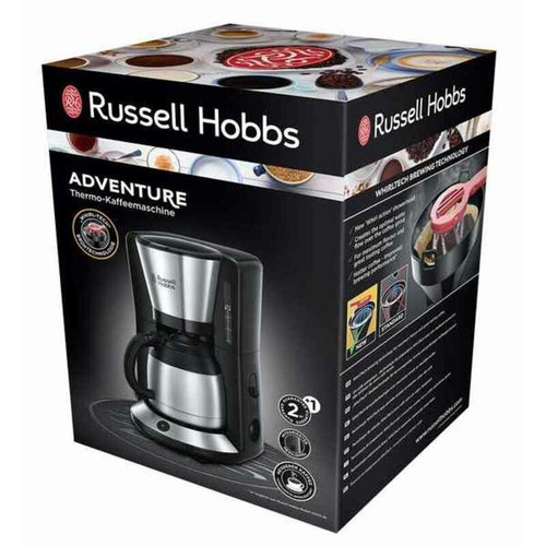 Caffettiera Americana Russell Hobbs 24020-56 Grigio 1100 W 1 L - Foto 2 di 3