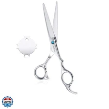 Hair Cutting Scissors, Japanese 9CR Stainless Steel Professional Barber Haird...