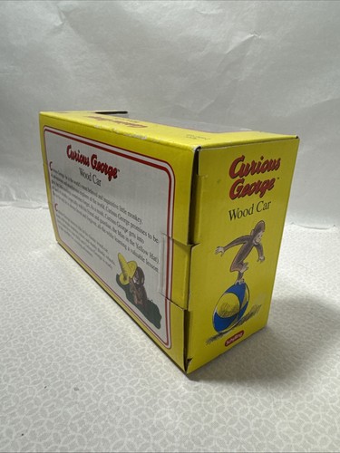 Curious George Wood Car by Schylling /ages +2 /collector item - Bild 7 von 12