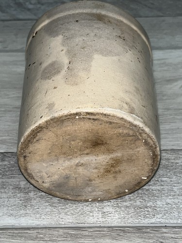 Vintage 4  Small Glazed Primitive Stoneware Crock #598 - Bild 7 von 10