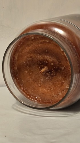 Yankee Candle-MOM'S APPLE PIE - Discontinued. BLACK BAND. Housewarmer. RARE. New - Picture 7 of 7