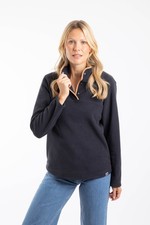Weird Fish Harriet Funnel Neck Microfleece