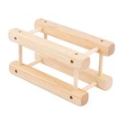 Wooden Wine Rack Organizer 2 Bottles Holder Home Bar Party Display Wine Holder