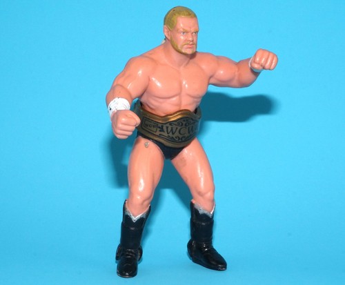 WCW WORLD CHAMPIONSHOP WRESTLING BARRY WINDHAM 100% COMPLETE 1990 GALOOB - Picture 2 of 3