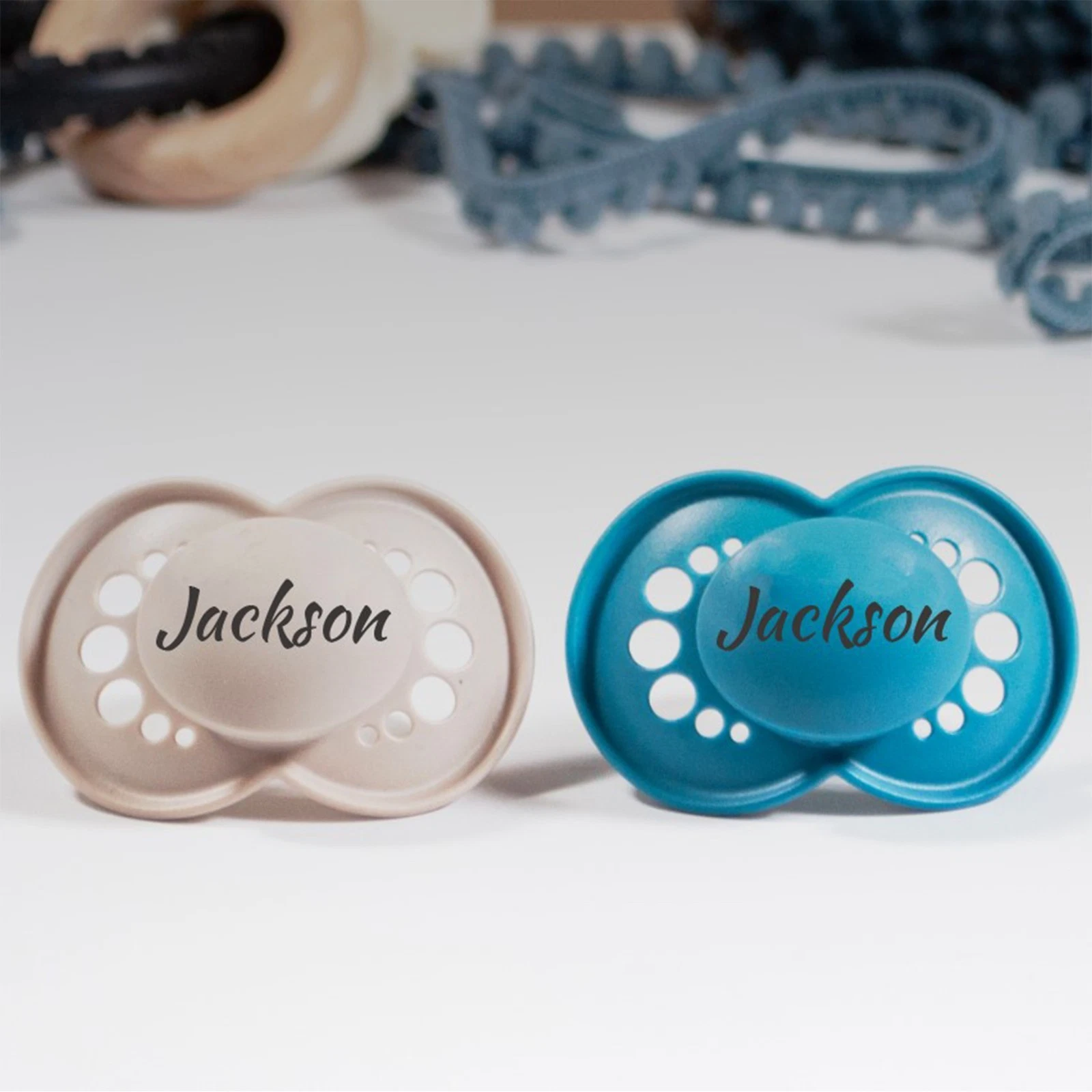 MAM ORIGINAL *2-PACK* PERSONALISED DUMMY PACIFIER SOOTHER, 2 S1ZES, 3 FONTS.
Opens in a new window o