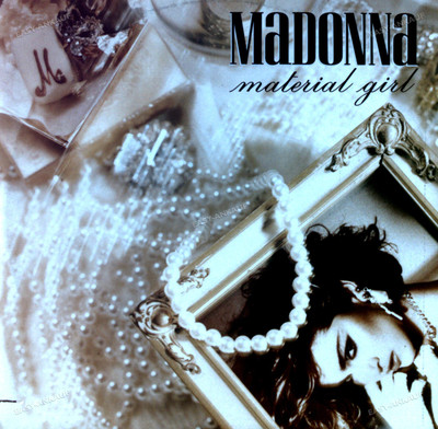 Madonna - Material Girl Italy Maxi 1985 (VG+/VG) .