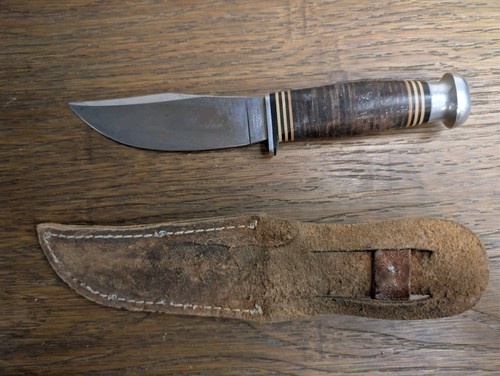 Cuchillo de caza Kinfolks USA K380 de colección - Imagen 2 de 8