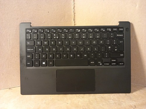 Tastiera retroilluminata originale Dell XPS 13 9370 9380 completa di poggiapolsi UK - Foto 4 di 10