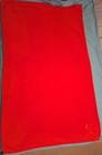 Carre Blanc Blanket for Roland Garros - 91 cm by 150 cm - Red - 100% Polyester