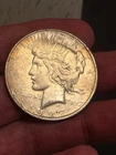 1927 D PEACE SILVER DOLLAR -- FINE COLLECTIBLE GRADE BETTER DATE