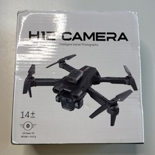 H12 Camera Drone Black-New In Box