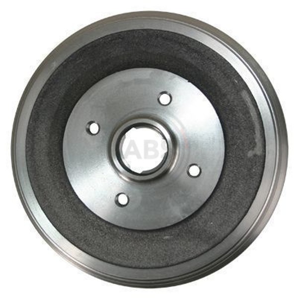 2X Bremstrommel A.B.S. 2608-S FüR 6K9 VW Inca Seat 9K9A 9K9B Caddy 2 SDI TDI-image
