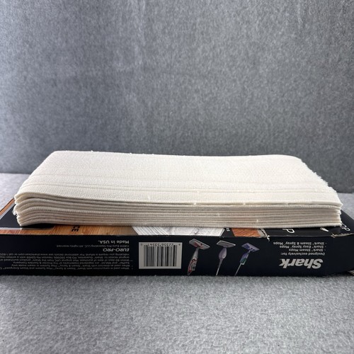 Shark Steam / Spray Mop SaniFiber Pad Refills For Wood & Hard Floors 10/12 Pack - Picture 6 of 8