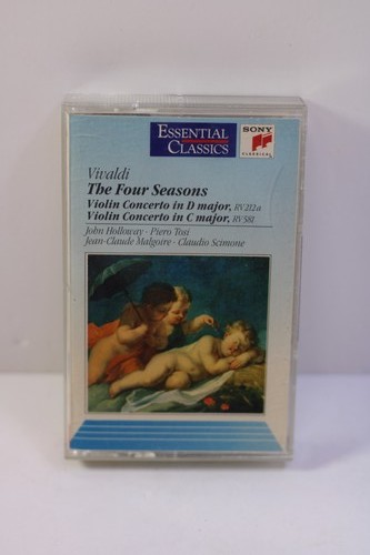 Vivaldi The Four Seasons Cassette Tape John Holloway Piero Tosi