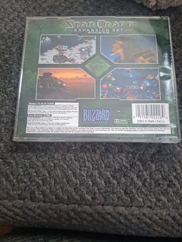 StarCraft: Brood War Juego de Expansión (PC CD-ROM Blizzard 1999) PC Videojuego Bonito - Imagen 5 de 16