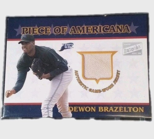DEWON BRAZELTON # PA-DB 2003 TOPPS Bazooka ZERTIFIZIERTES AUTHENTISCHES TRIKOT kostenloser Versand - Bild 3 von 3