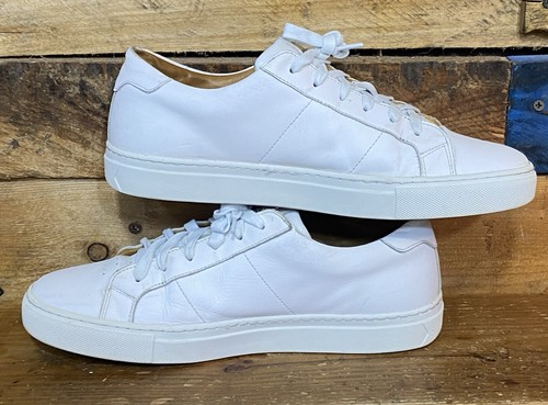 Zapatos blancos clásicos Greats Brooklyn The Royal 2.0 para hombre talla 10.5 EE. UU. 43.5 UE - Imagen 4 de 9